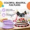 Party Solids Plastic Plates For Party Disposable Plates Heavy Duty Supplies 100 Pcs Plastic Dinnerware Sets Heavy Duty 350 GSM Disposable Dinnerware Set by Exquisite